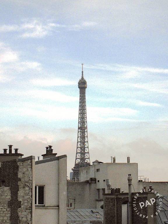 Location appartement studio Paris 16e