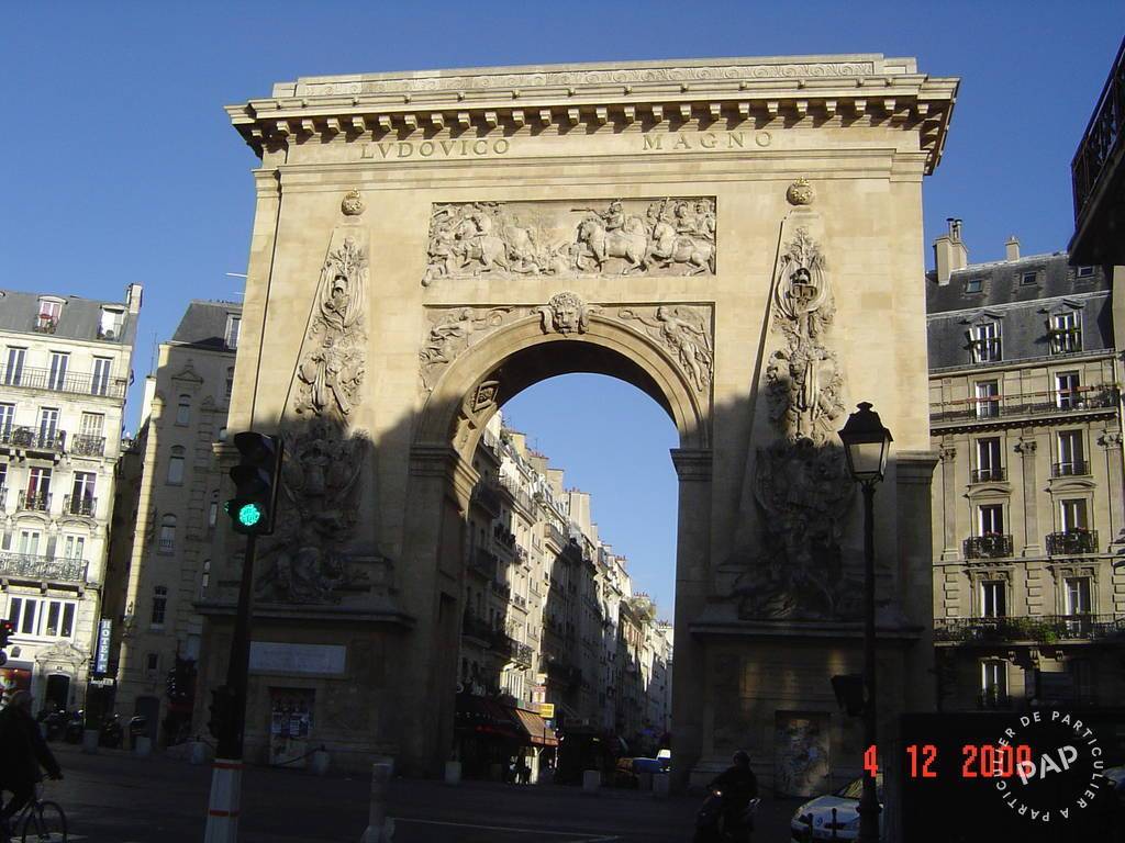 Location appartement studio Paris 10e