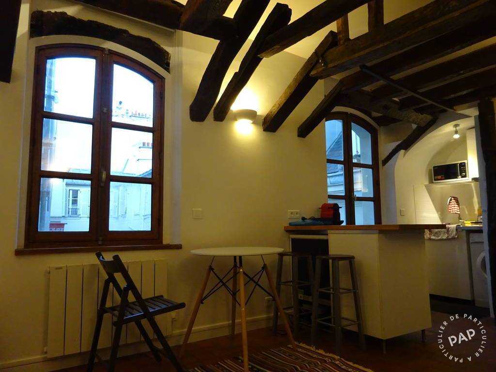 Location appartement studio Paris 4e