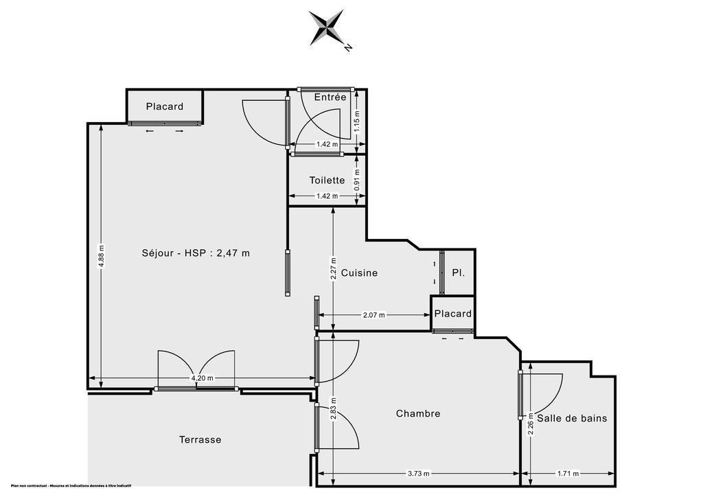 Vente Appartement Drancy (93700) 44&nbsp;m² 190.000&nbsp;&euro;