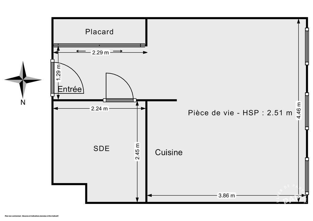 Vente Appartement Issy-Les-Moulineaux (92130) 26&nbsp;m² 259.000&nbsp;&euro;