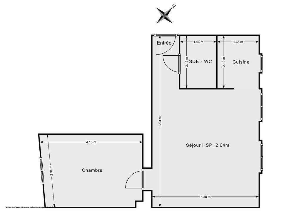 Vente Appartement Ivry-Sur-Seine (94200) 40&nbsp;m² 270.000&nbsp;&euro;
