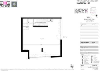 Local commercial Bagneux Appartement De 68M2 Et Espace Bureau En Rdc - 68 m² - 531.000 €
