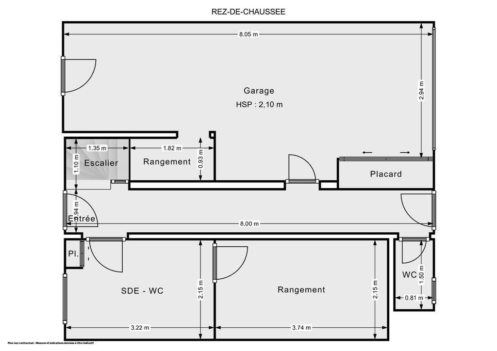 Vente Maison -Garage - Terrasse - Jardin 87&nbsp;m² 235.000&nbsp;&euro;