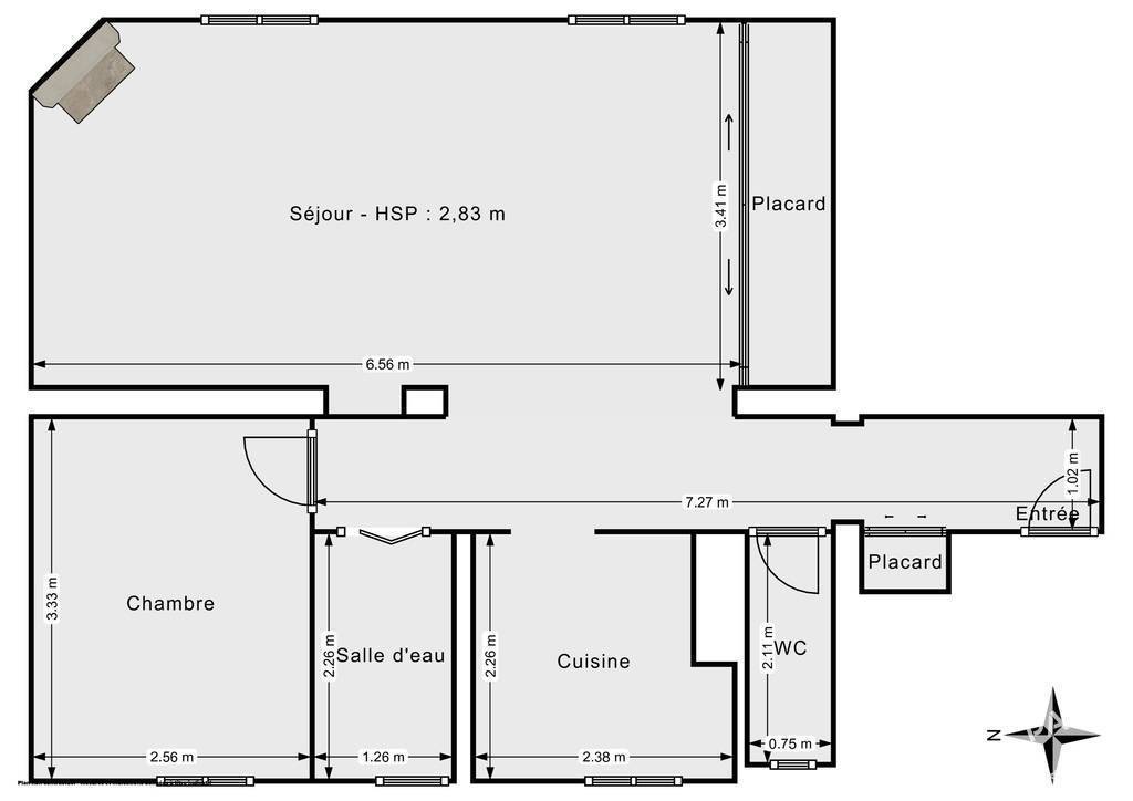 Vente Appartement La Garenne-Colombes (92250) 51&nbsp;m² 340.000&nbsp;&euro;