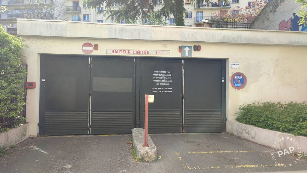 Location Garage, parking Paris 12E (75012)  110&nbsp;&euro;