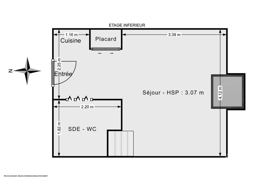 Vente Appartement Lyon 8E (69008) 30&nbsp;m² 169.000&nbsp;&euro;