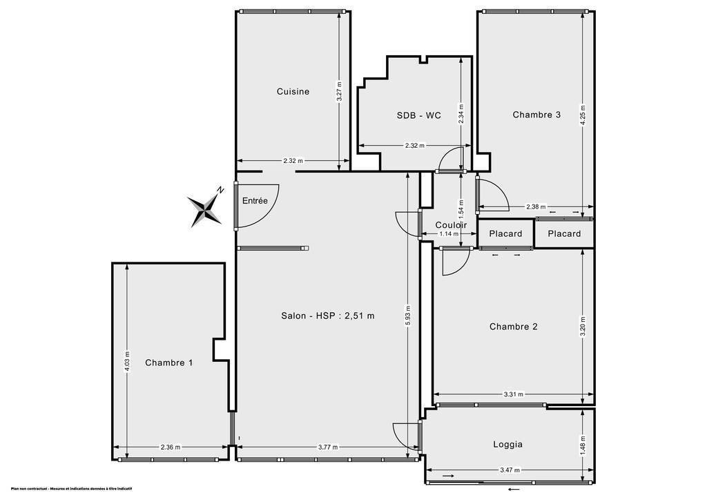 Vente Appartement Domont (95330) 66&nbsp;m² 170.000&nbsp;&euro;
