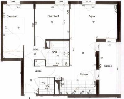 Vente appartement 3 pièces 63 m² Massy (91300) - 305.000 €