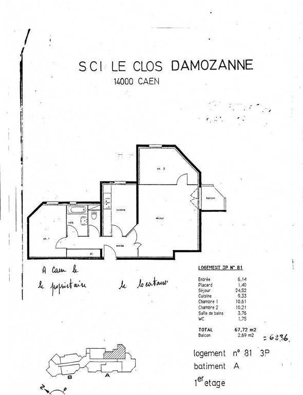 Location Appartement Caen (14000)