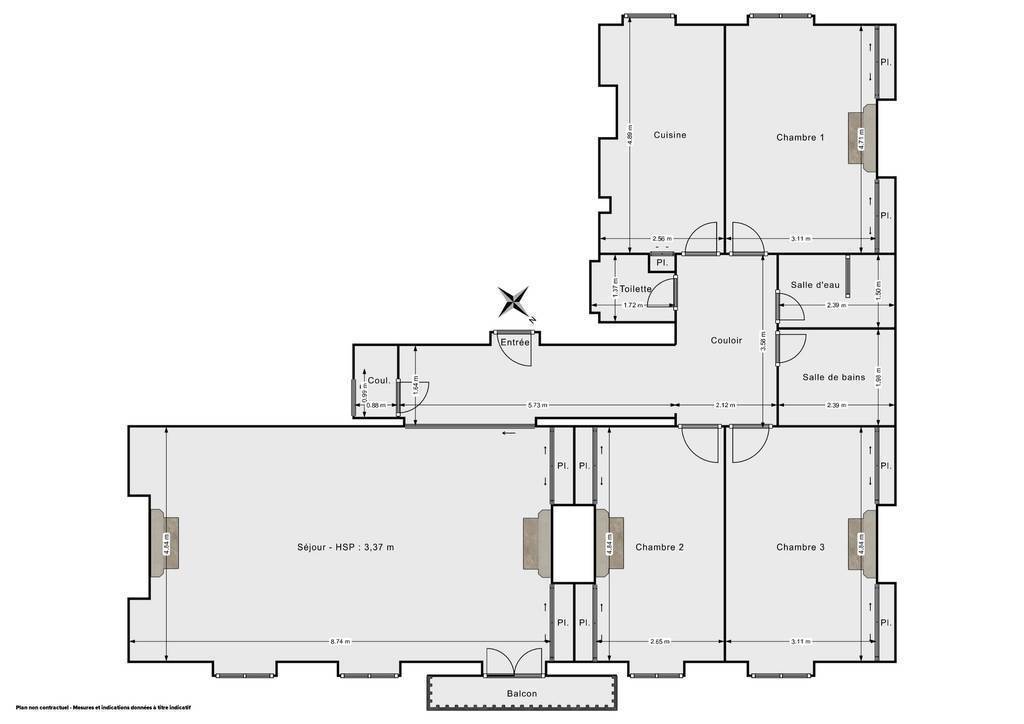 Vente Appartement Lyon 6E (69006) 127&nbsp;m² 930.000&nbsp;&euro;