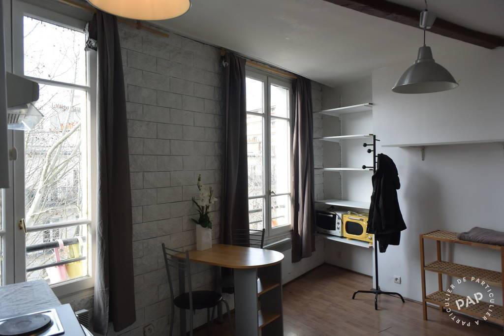 Vente appartement studio Paris 19e