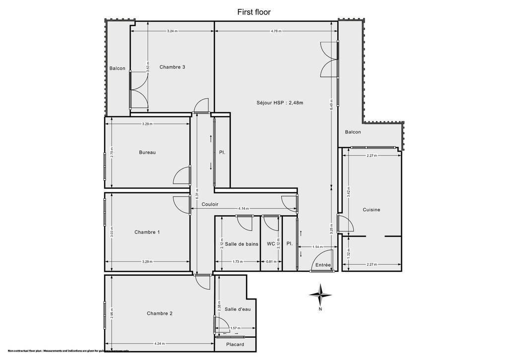 Vente Appartement Évreux (27000) 112&nbsp;m² 239.000&nbsp;&euro;