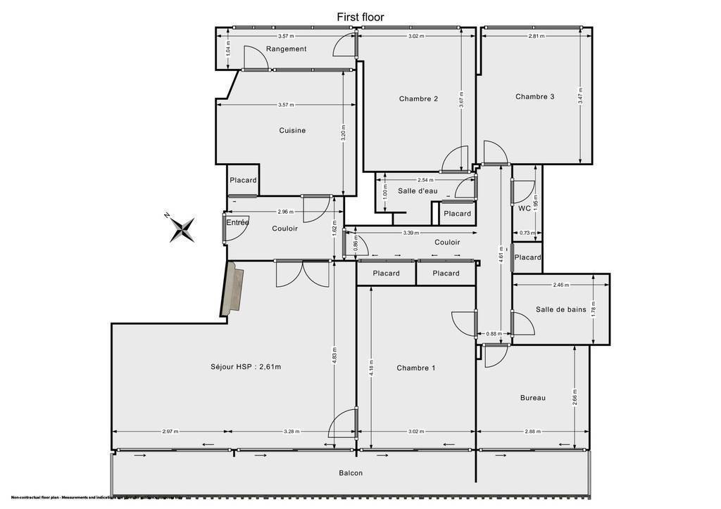 Vente Appartement + Balcon 14 M2 110&nbsp;m² 735.000&nbsp;&euro;