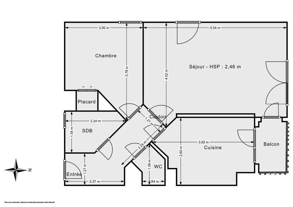 Vente Appartement Sallanches (74700) 47&nbsp;m² 165.000&nbsp;&euro;