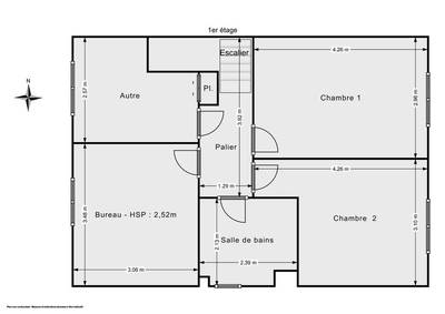 3 Chambres Et 1 Bureau Sur Terrain De 268M²
