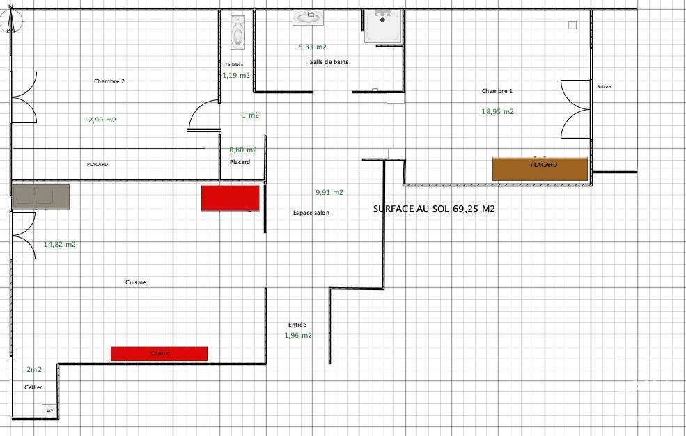 Vente appartement 3 pièces Tassin-la-Demi-Lune (69160)