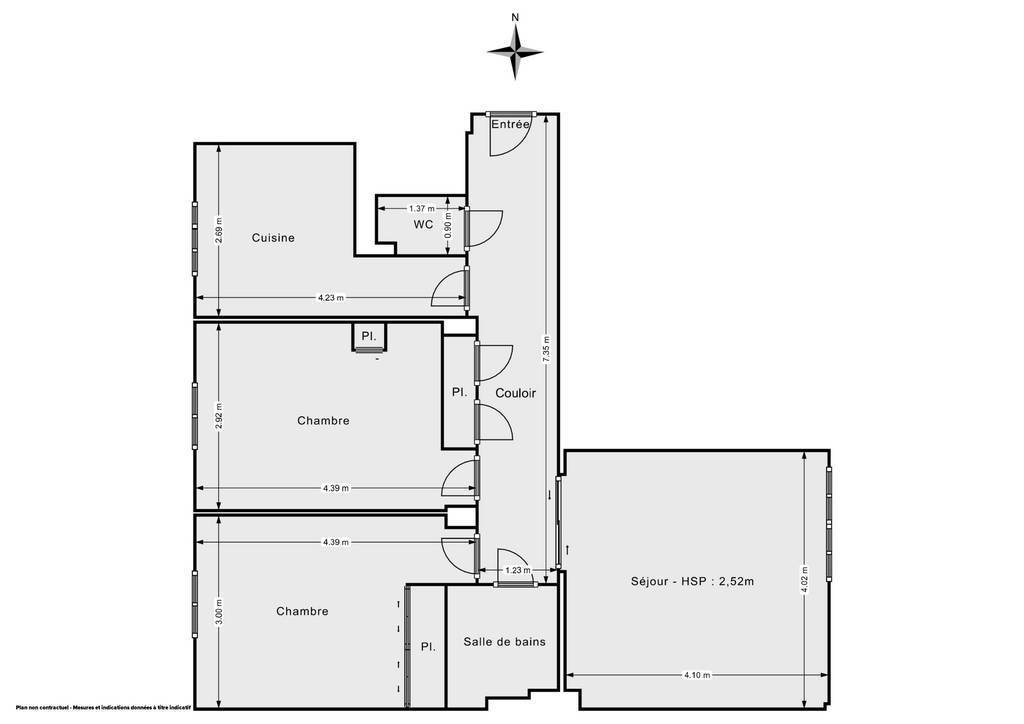 Vente Appartement Vanves (92170) 66&nbsp;m² 355.000&nbsp;&euro;