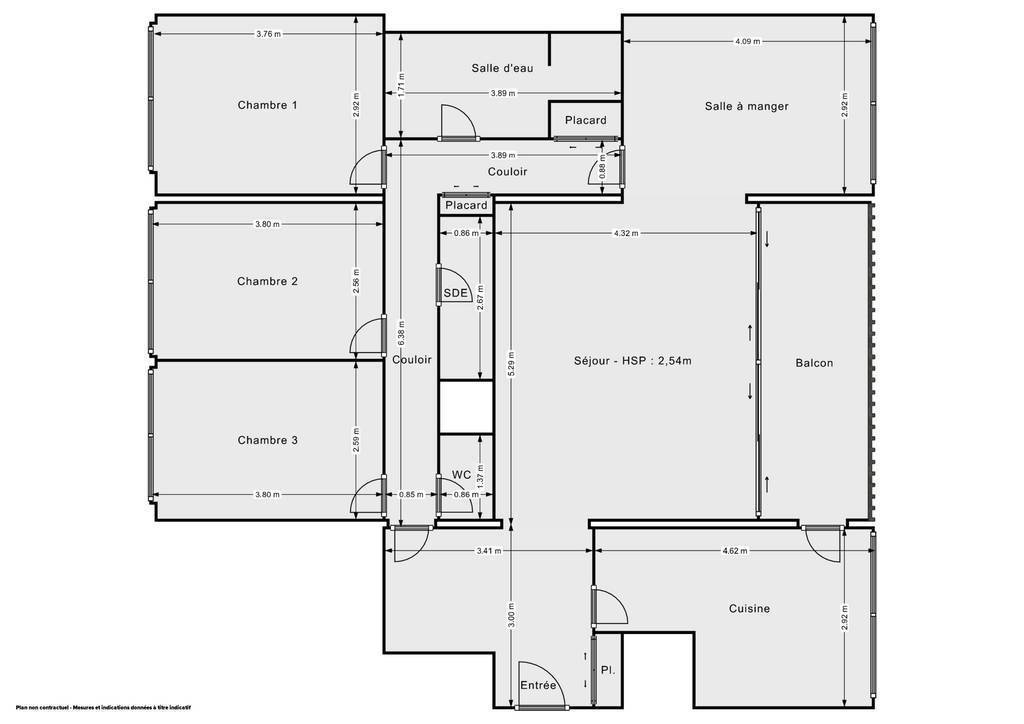 Vente Appartement Juvisy-Sur-Orge (91260) 110&nbsp;m² 380.000&nbsp;&euro;