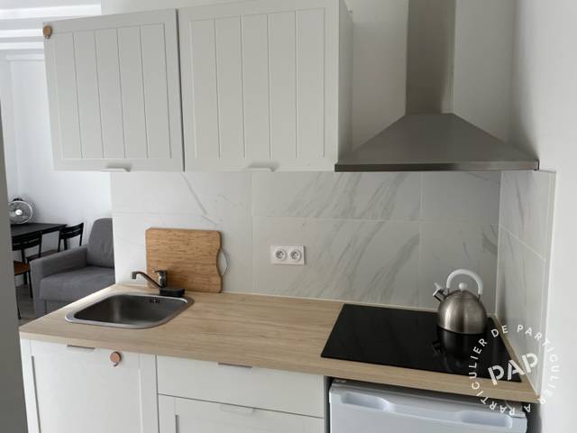Location appartement studio Paris 19e