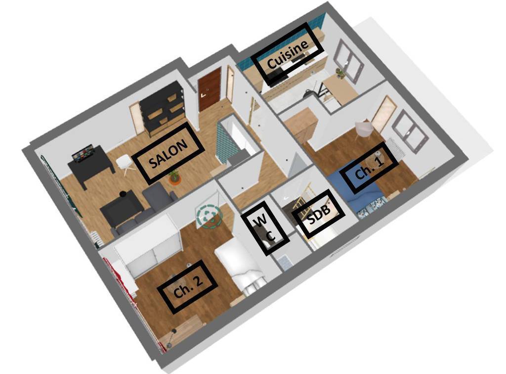 Location appartement 3 pièces Dijon (21000)