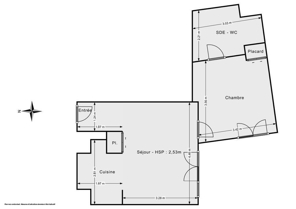 Vente Appartement Le Blanc-Mesnil (93150) 40&nbsp;m² 190.000&nbsp;&euro;