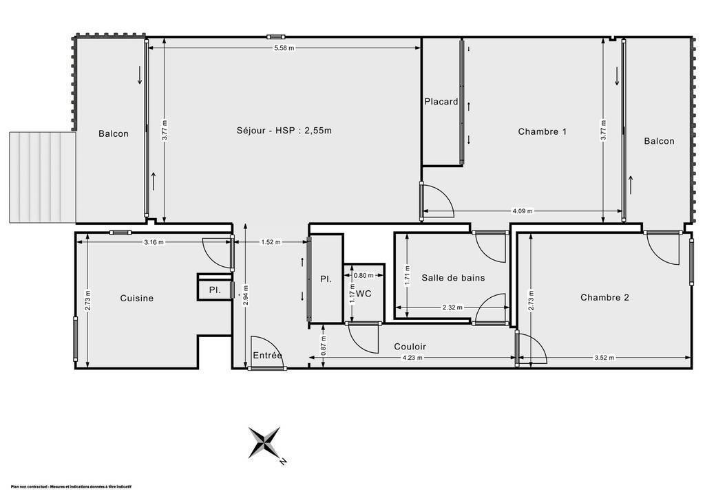 Vente Appartement Maisons-Alfort (94700) 65&nbsp;m² 399.000&nbsp;&euro;