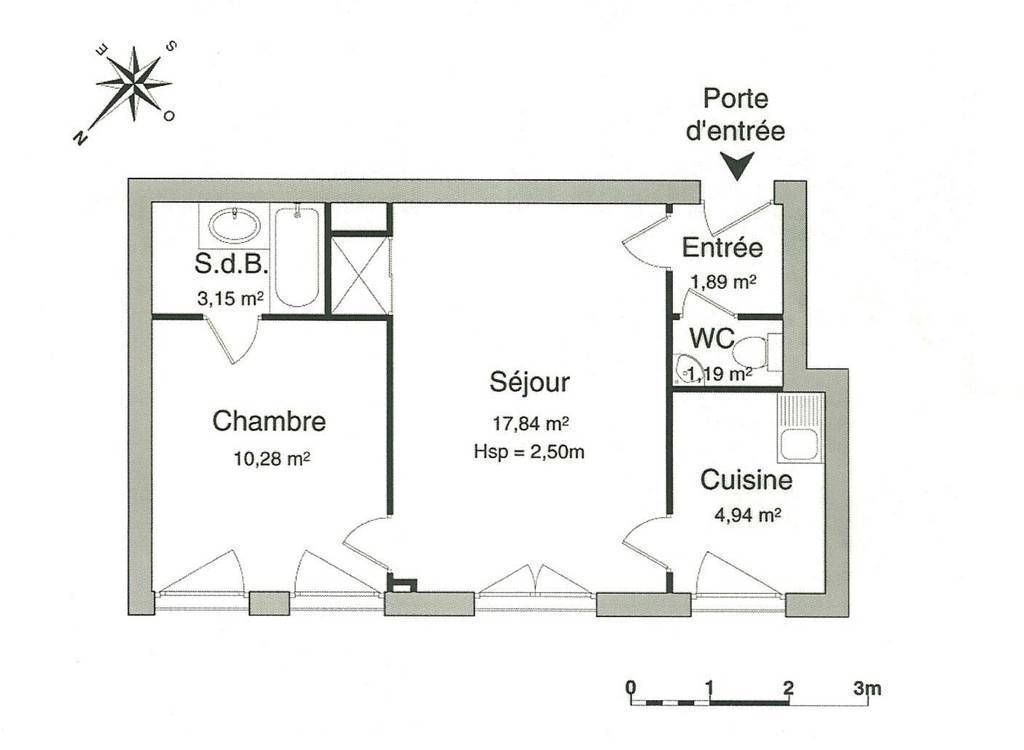 Vente Appartement Lille (59000) 40&nbsp;m² 210.000&nbsp;&euro;