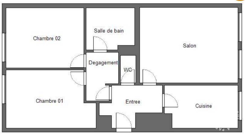 Appartement 750.000&nbsp;&euro; 70&nbsp;m² Neuilly-Sur-Seine (92200)