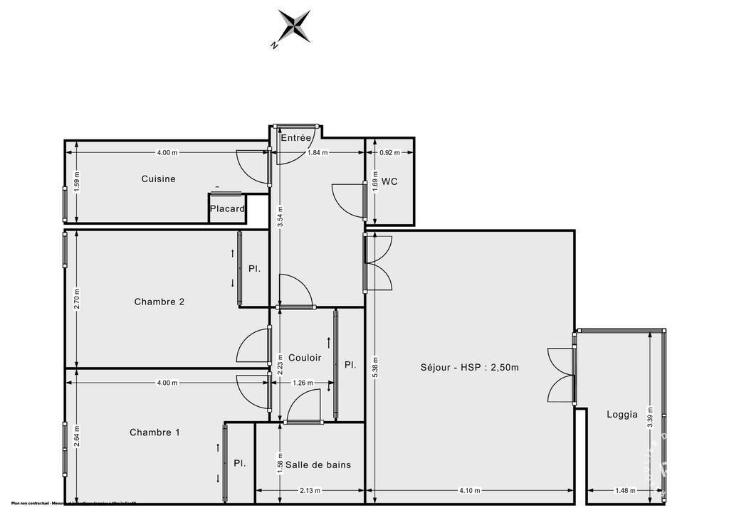 Vente Appartement Gagny (93220) 65,89&nbsp;m² 225.000&nbsp;&euro;