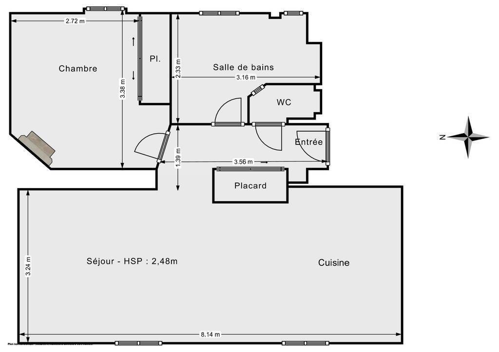 Vente Appartement Issy-Les-Moulineaux (92130) 51&nbsp;m² 449.000&nbsp;&euro;