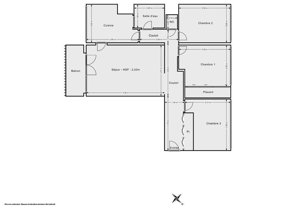 Vente Appartement Chatou (78400) 71&nbsp;m² 360.000&nbsp;&euro;