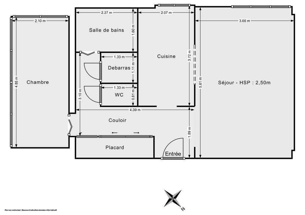 Vente Appartement Épinay-Sur-Seine (93800) 53&nbsp;m² 139.000&nbsp;&euro;