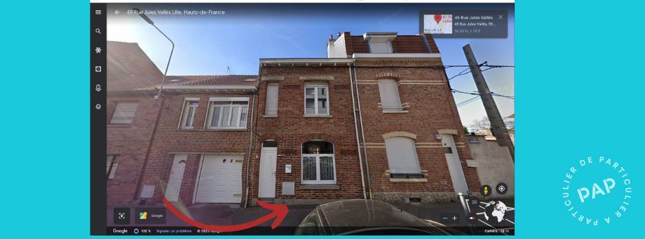 Vente Maison Lille (59800) 95&nbsp;m² 288.500&nbsp;&euro;