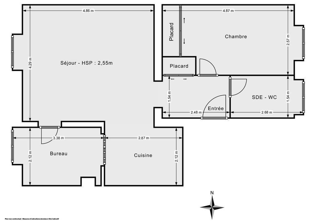 Vente Appartement Orléans (45000) 51&nbsp;m² 215.000&nbsp;&euro;