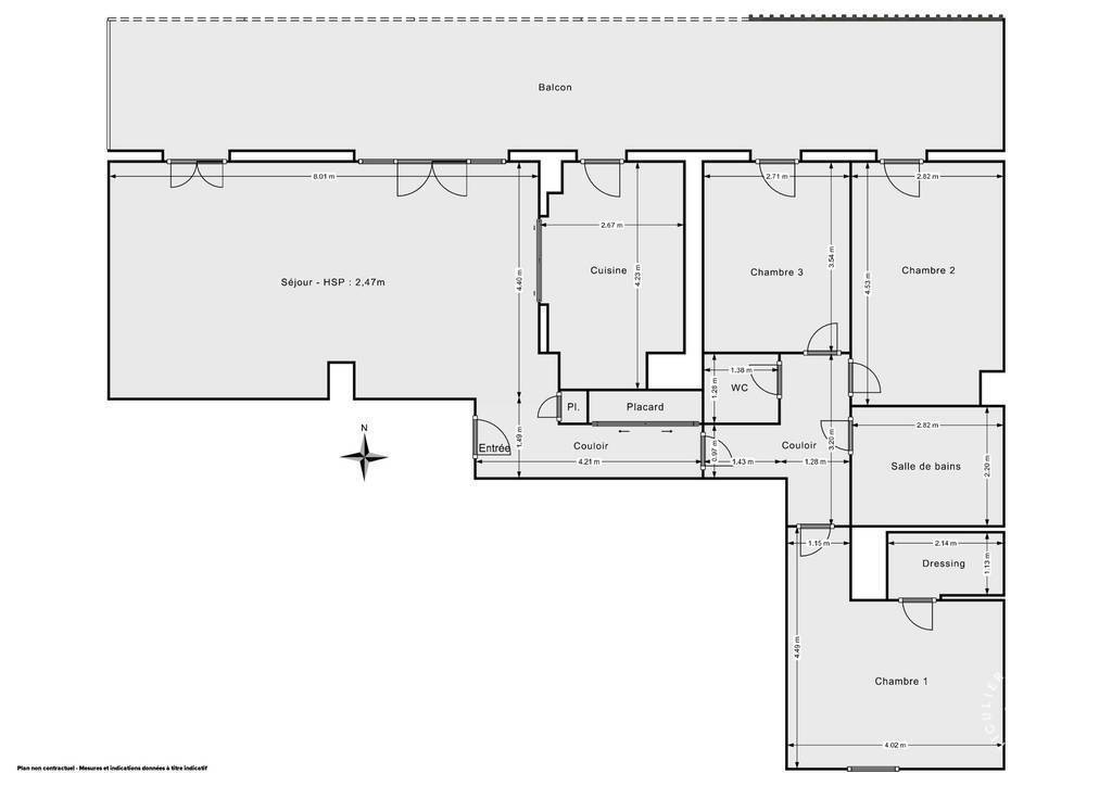 Vente Appartement Annemasse (74100) 105,56&nbsp;m² 545.000&nbsp;&euro;