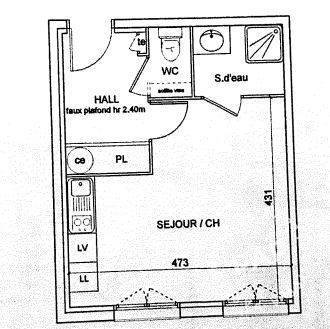 Vente appartement studio Décines-Charpieu (69150)